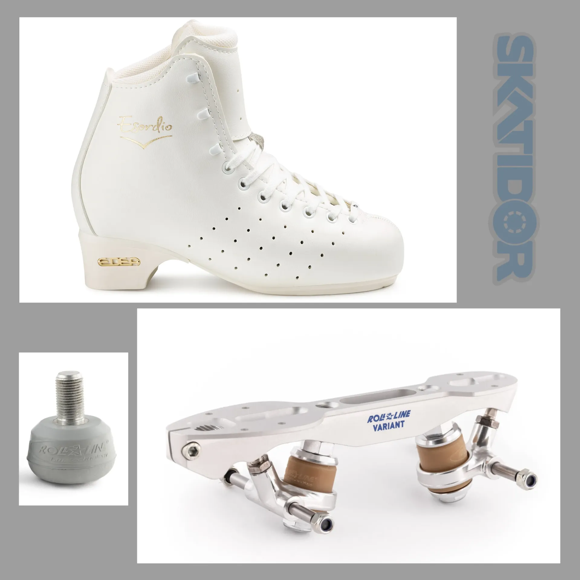 Conjunto Esordio Variant M SIN RUEDAS (185, G/Amarillo-más de 50kg, Sin extra)