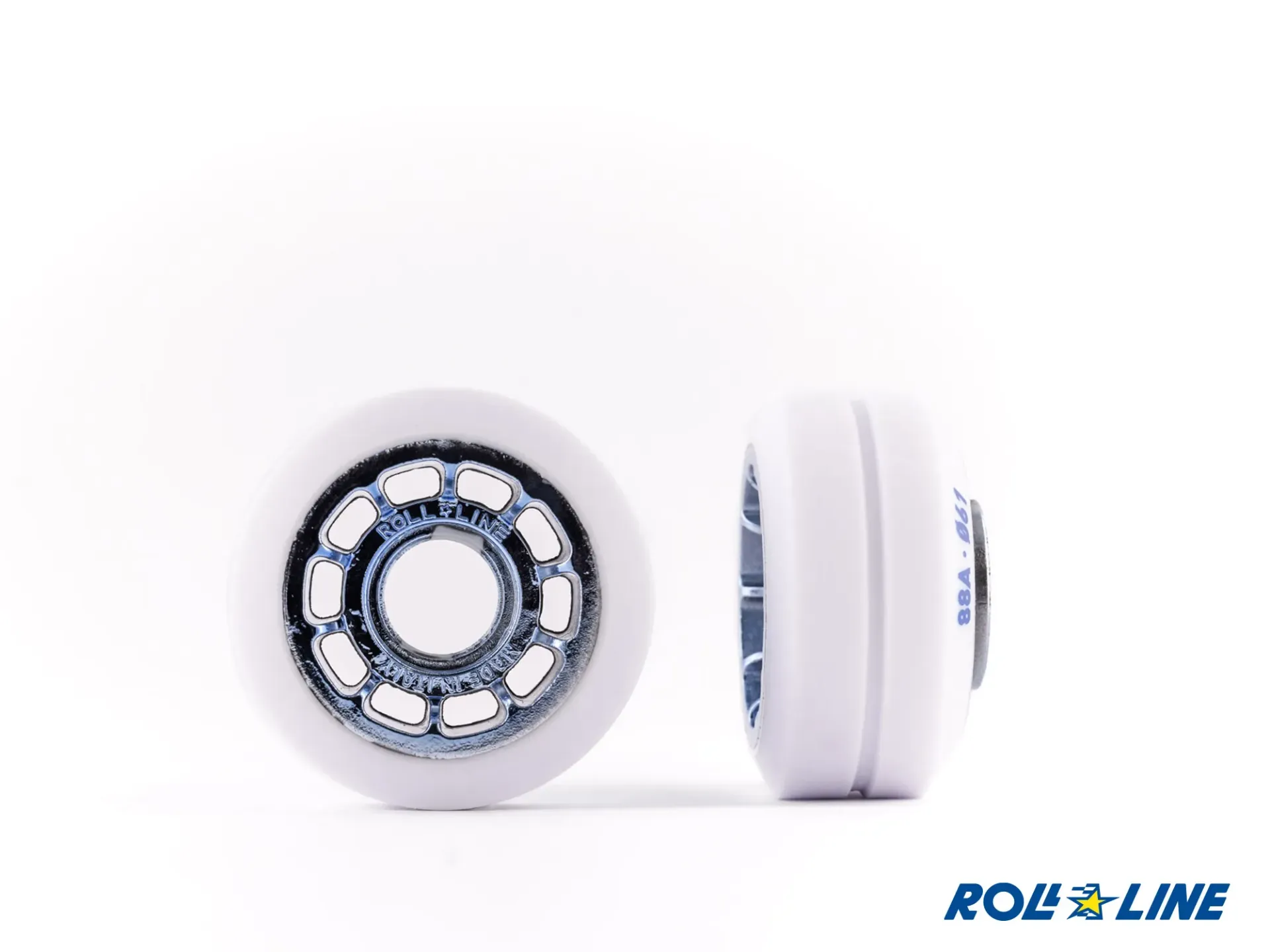 Juego de 8 Ruedas Roll Line ICE