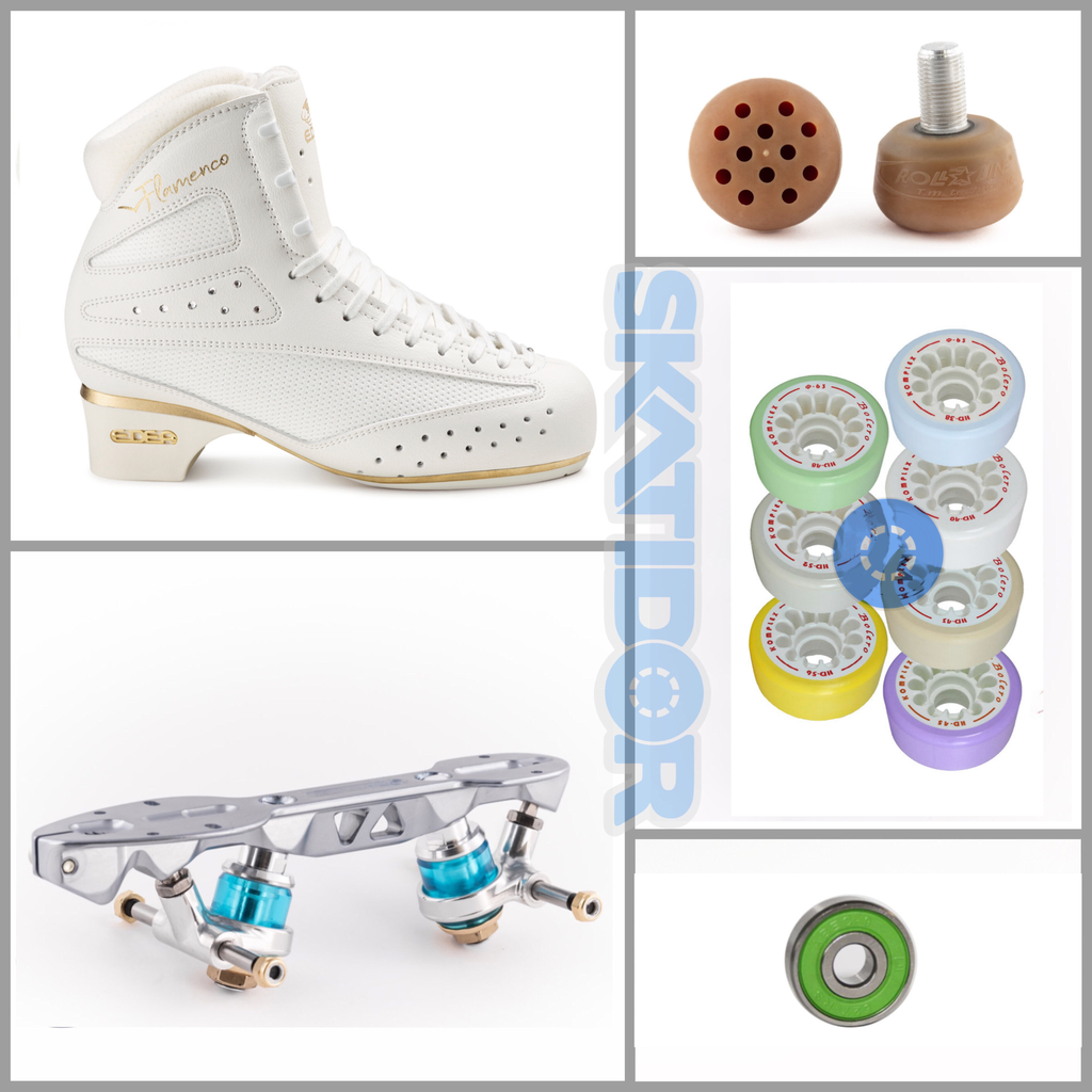 Conjunto Flamenco Dance Komplex Bolero (235, Blanco, E/Amarillo-más de 70kg, Ambra)