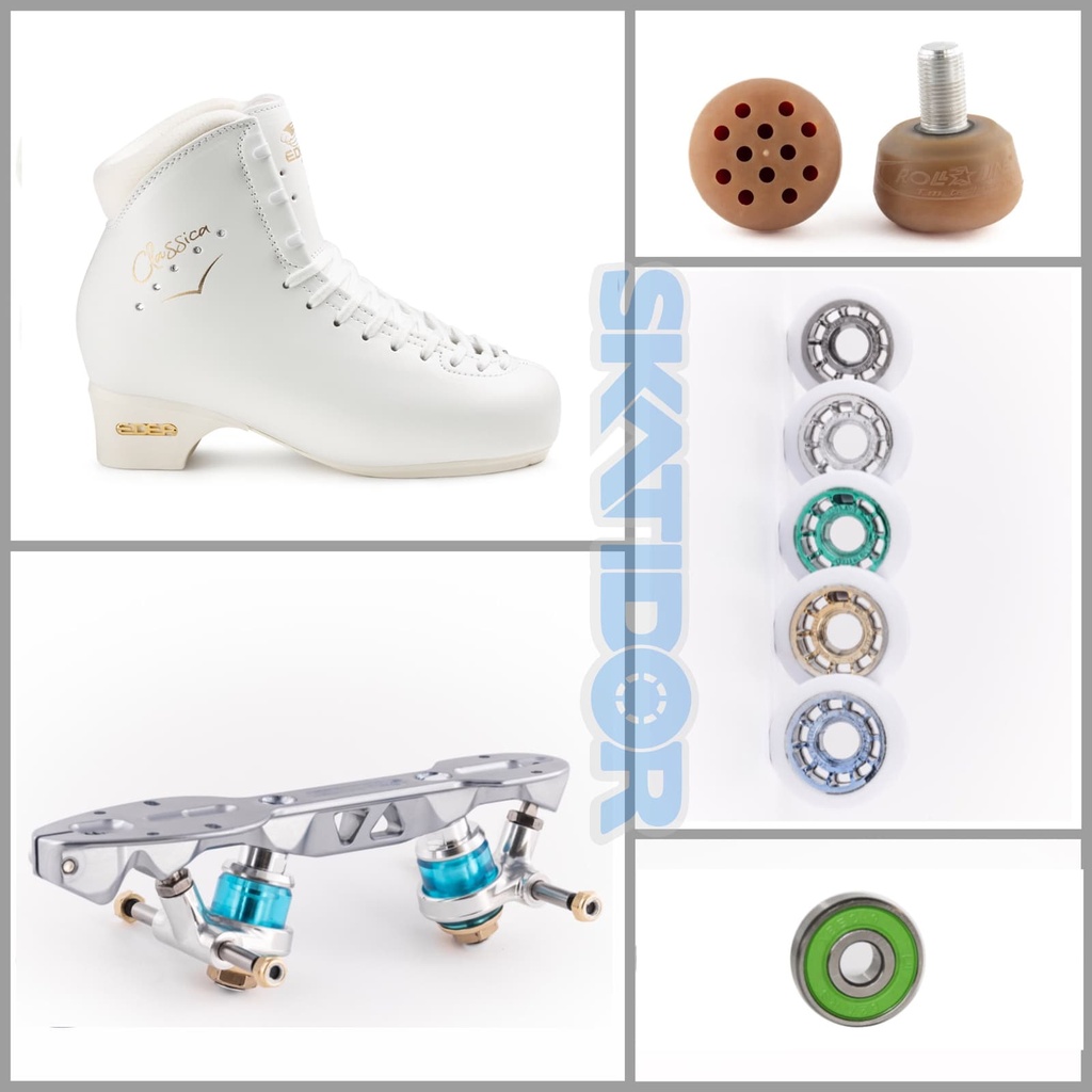 Conjunto Classica Dance Ice (235, E/Amarillo-más de 70kg, Ambra, Sin extra)