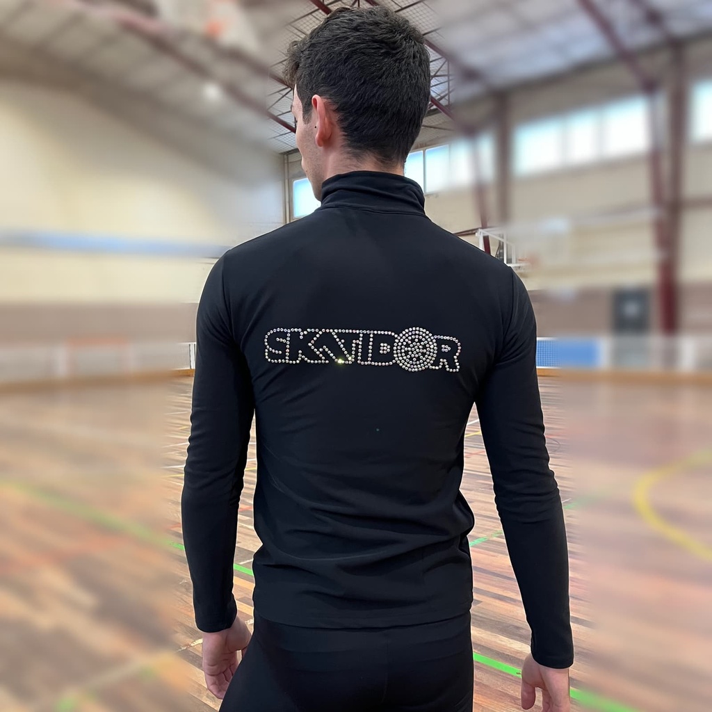 Chaqueta térmica (Azul Marino, Strass, 10)