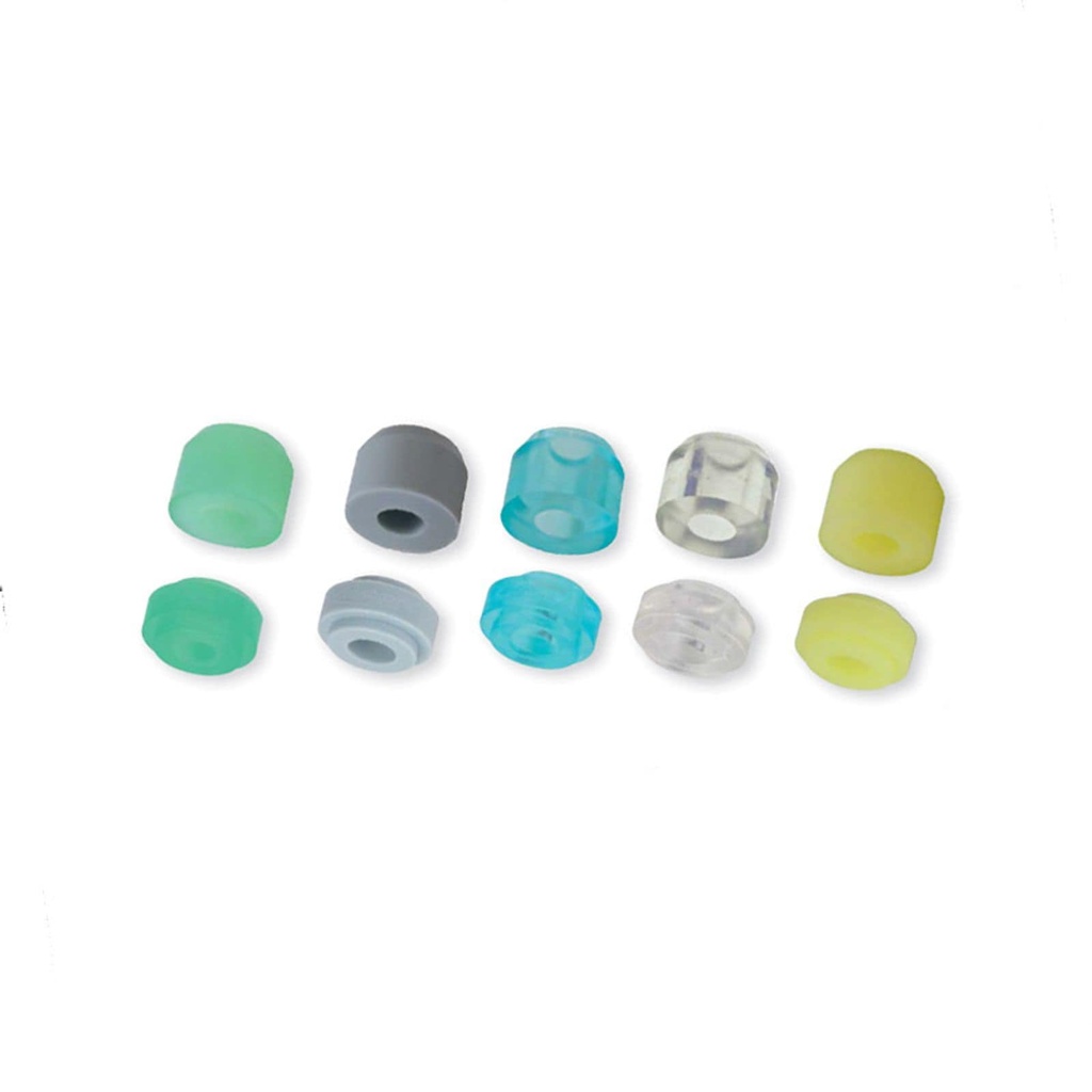 Juego de 8 Suspensiones Elastómeras (E/Amarillo-más de 70kg)